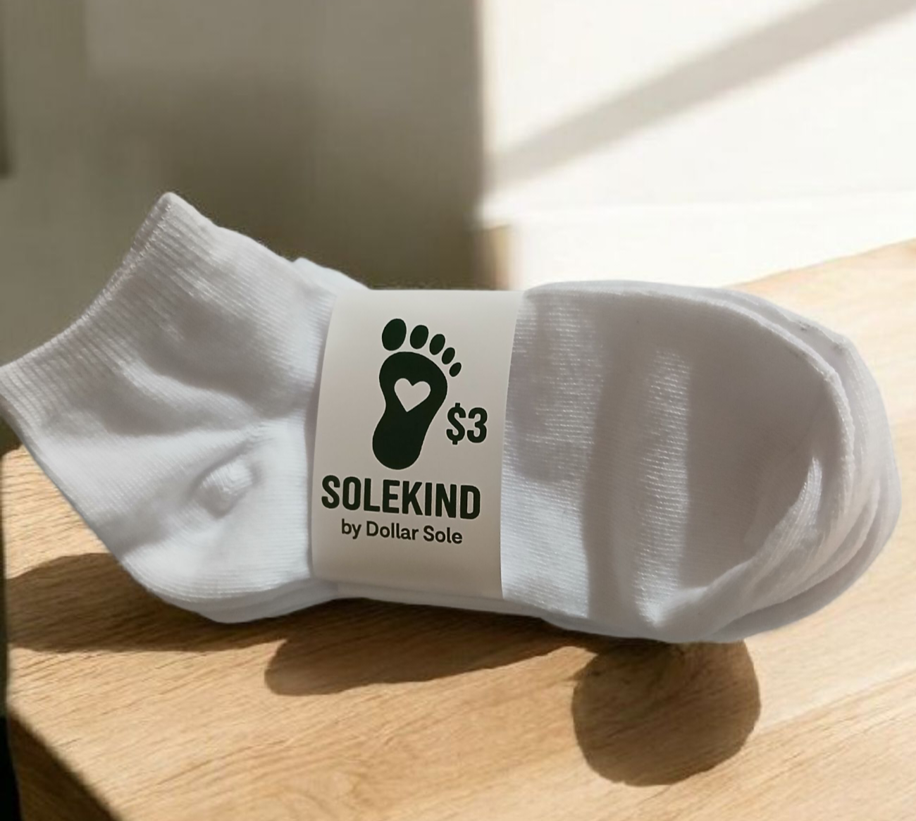 Women's Ankle Socks | Affordable Buy One Give One | Dollar Sole