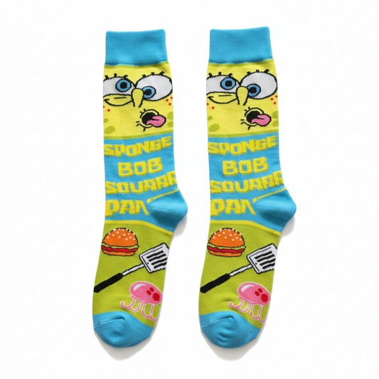 "I'm Ready!" SpongeBob SquarePants Graphic Socks