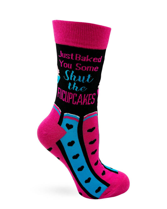 Fabdaz - Just Baked You Some Shut the Fucupcakes Sassy Ladies' Novelty