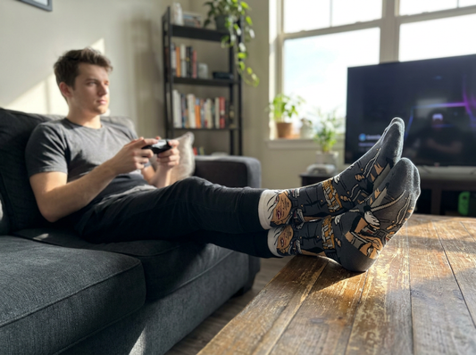 "Spirit Realm" Okarun Battle-Ready Socks