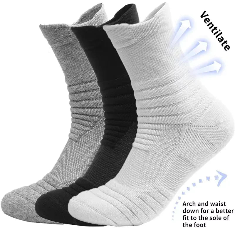 10 pairs Breathable Bamboo Cotton Sports Socks