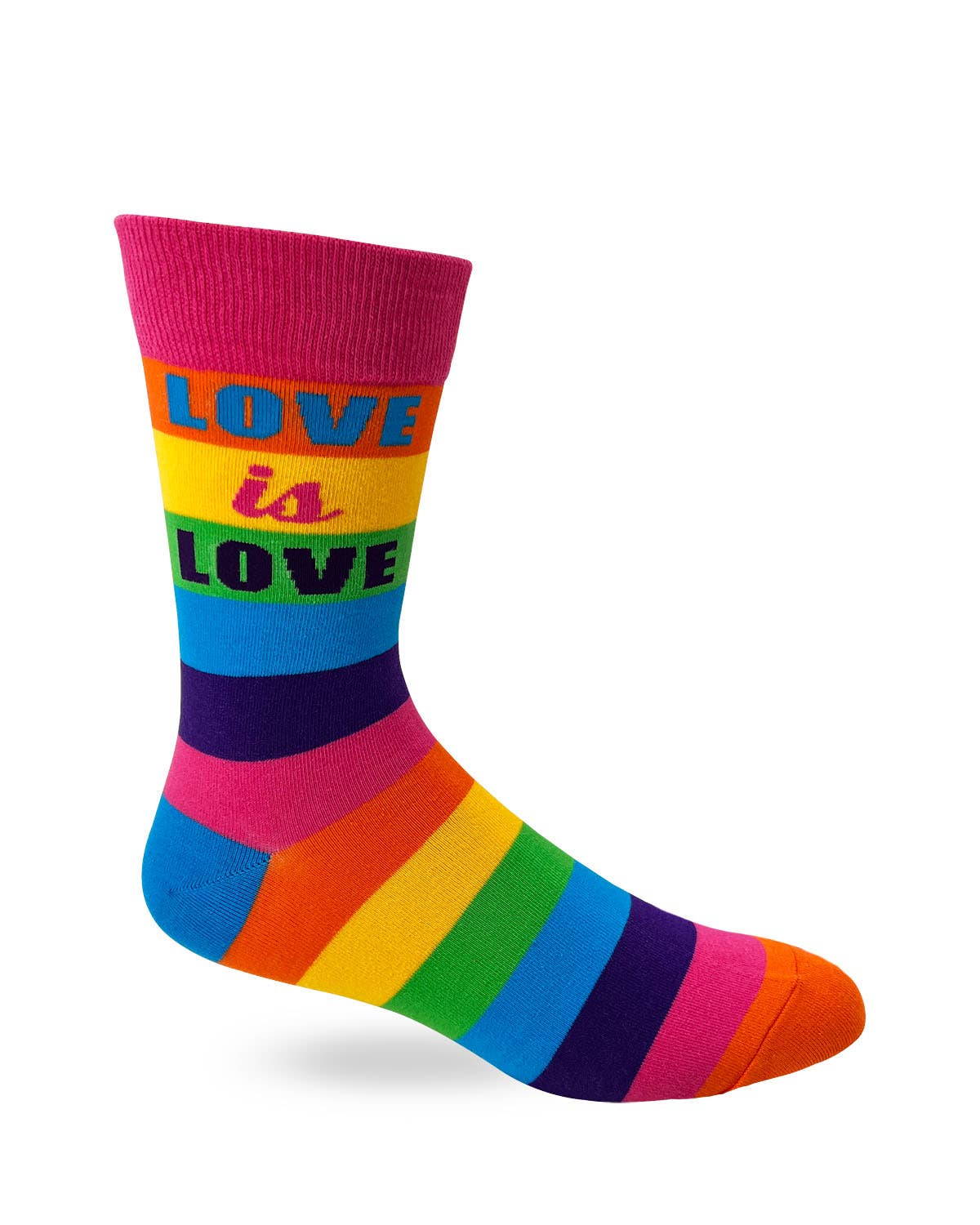 Fabdaz - Love is Love Men's Novelty Crew Socks