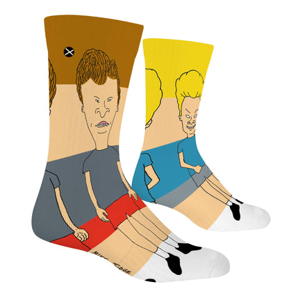 Odd Sox - Beavis & Butthead 360 - Mens Crew Straight