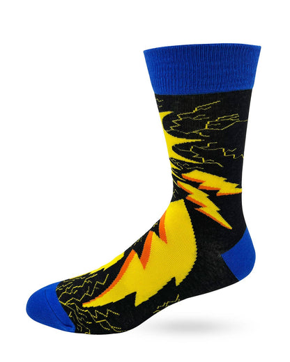 Fabdaz - Big D Energy Men's Novelty Crew Socks