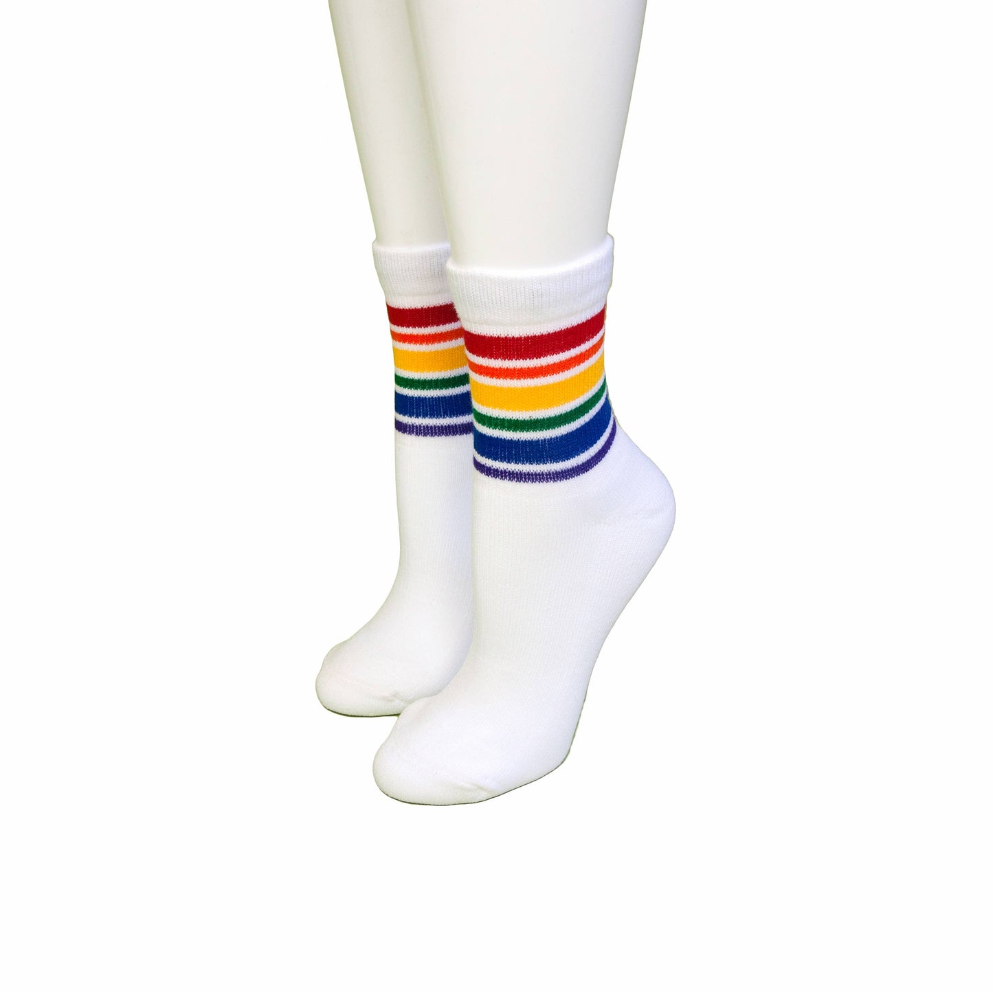Pride Socks - Low Cut Athletic- Large/Fearless