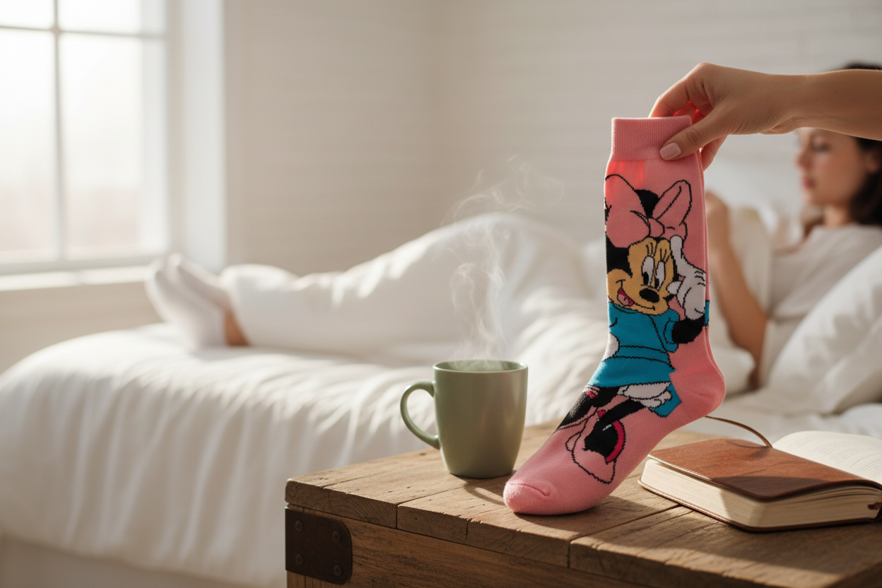 Pretty in Pink Minnie Mouse Knee-Highs
