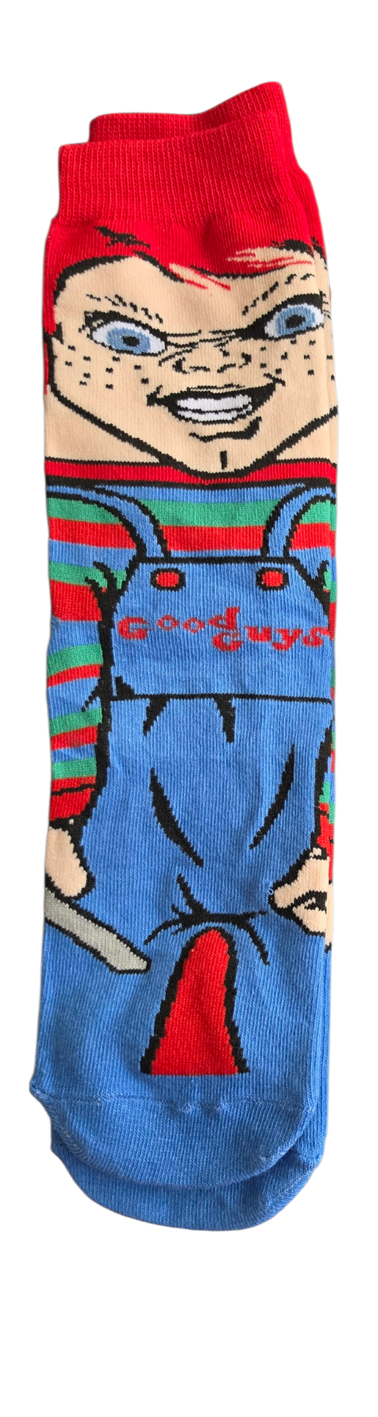 "Wanna Play?" Good Guys Horror Socks