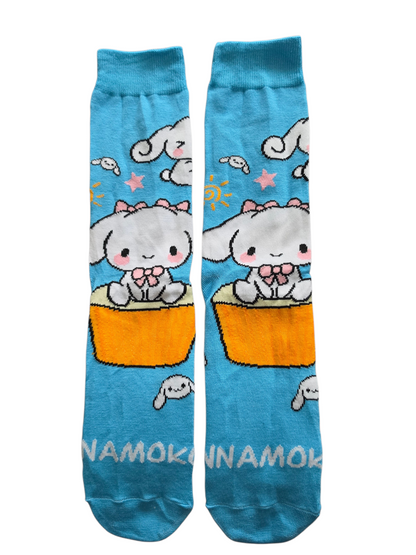 "Sweet as a Cloud" Cinnamoroll Character Socks