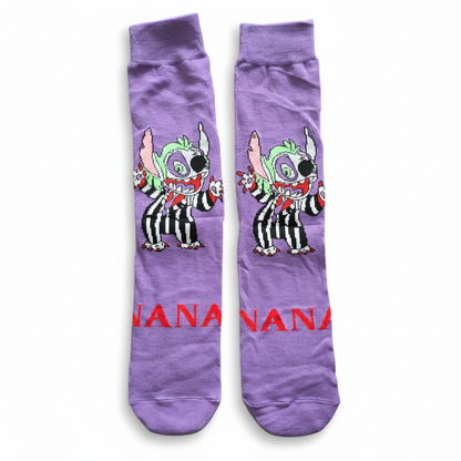 "Stitchjuice" Mashup Horror-Comedy Socks