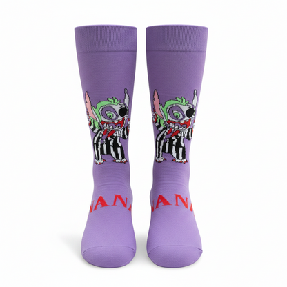 "Stitchjuice" Mashup Horror-Comedy Socks