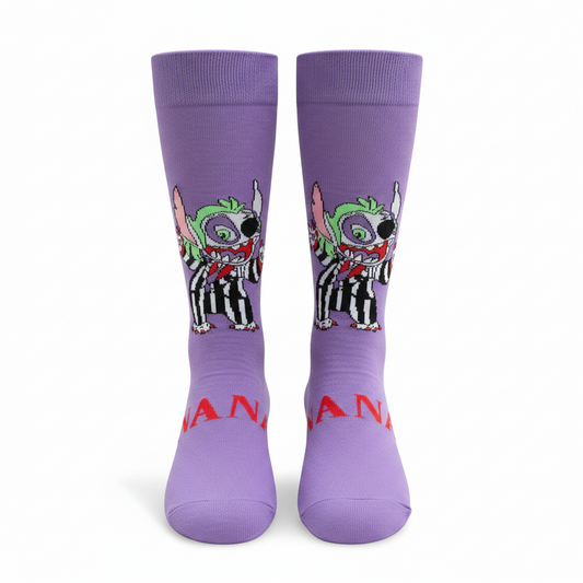 "Stitchjuice" Mashup Horror-Comedy Socks