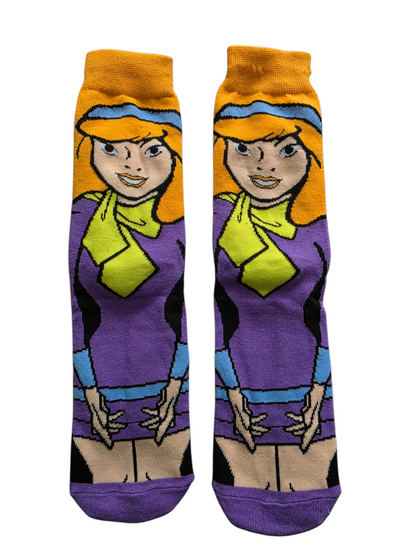 "Daphne’s Clue" Retro Character Crew Socks