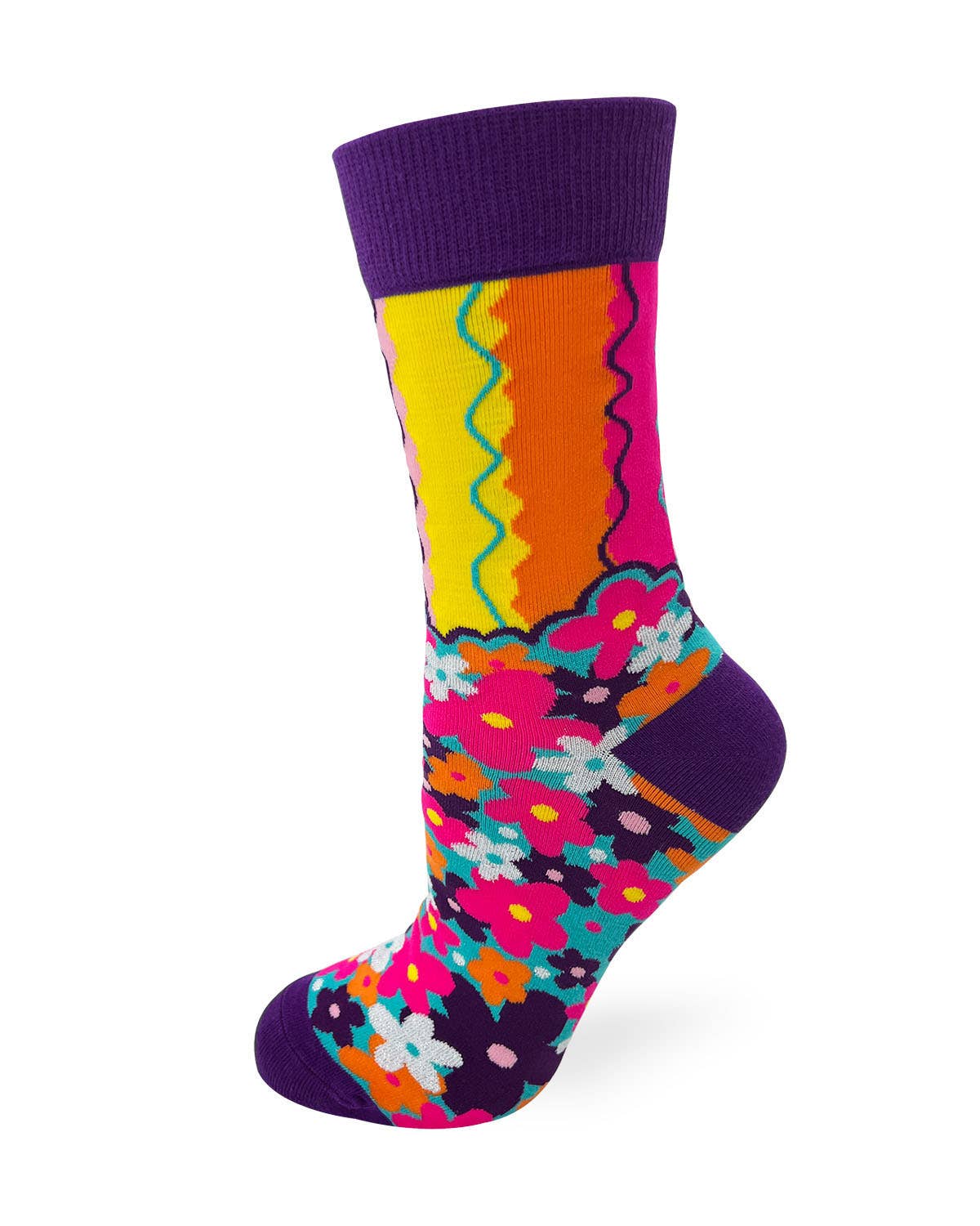 Fabdaz - Bad Vibes Don't Go With My Outfit Women's Crew Socks