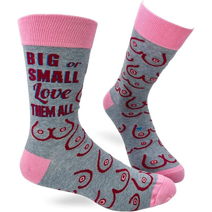Fabdaz Men's Novelty Crew Socks - Adulting Is Bullsh-t