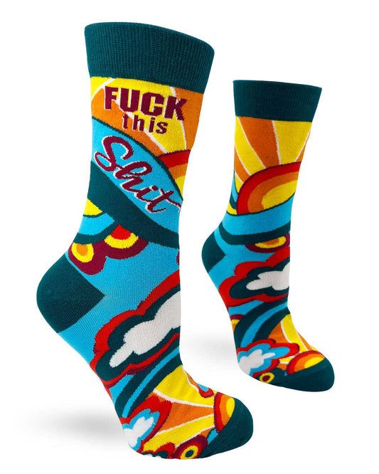 Fabdaz - Fuck This Shit Ladies' Crew Socks