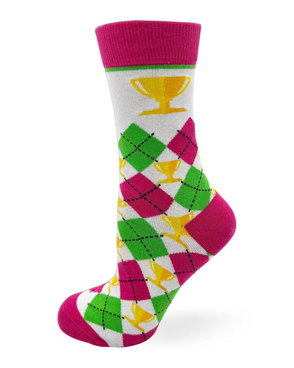 Fabdaz - Trophy Wife Ladies' Novelty Crew Socks