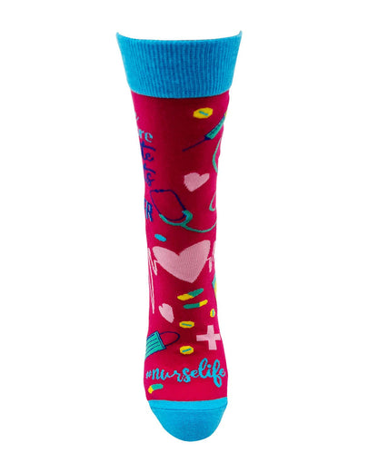 Fabdaz - I See More Private Parts Than a Hooker Women's Crew Socks