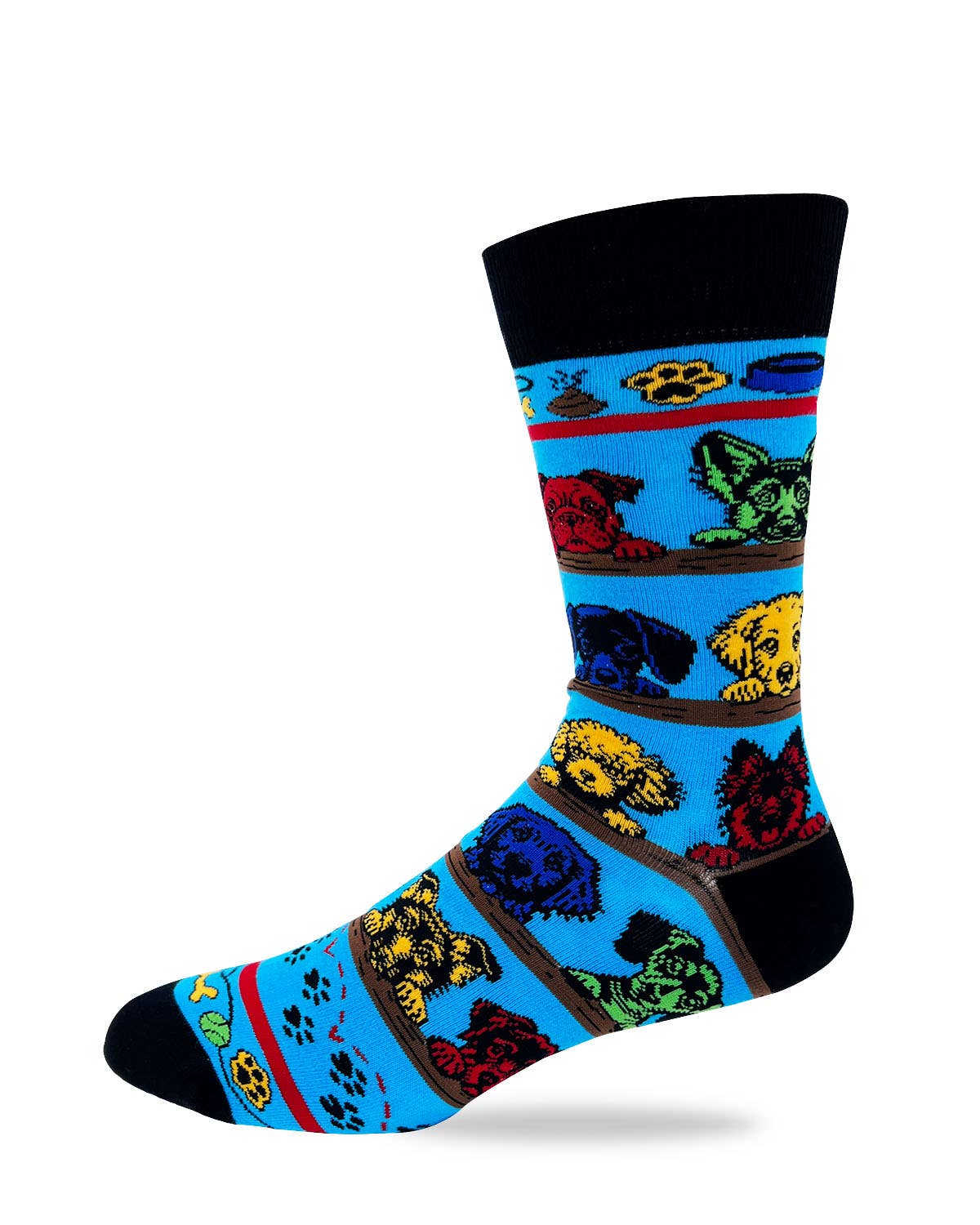 Fabdaz - Every Move You Make, Every Bite You Take I'll Be Watching You Men's Novelty Crew Socks