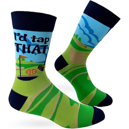 Fabdaz IPA Lot When I Drink Men's Novelty Socks One Size