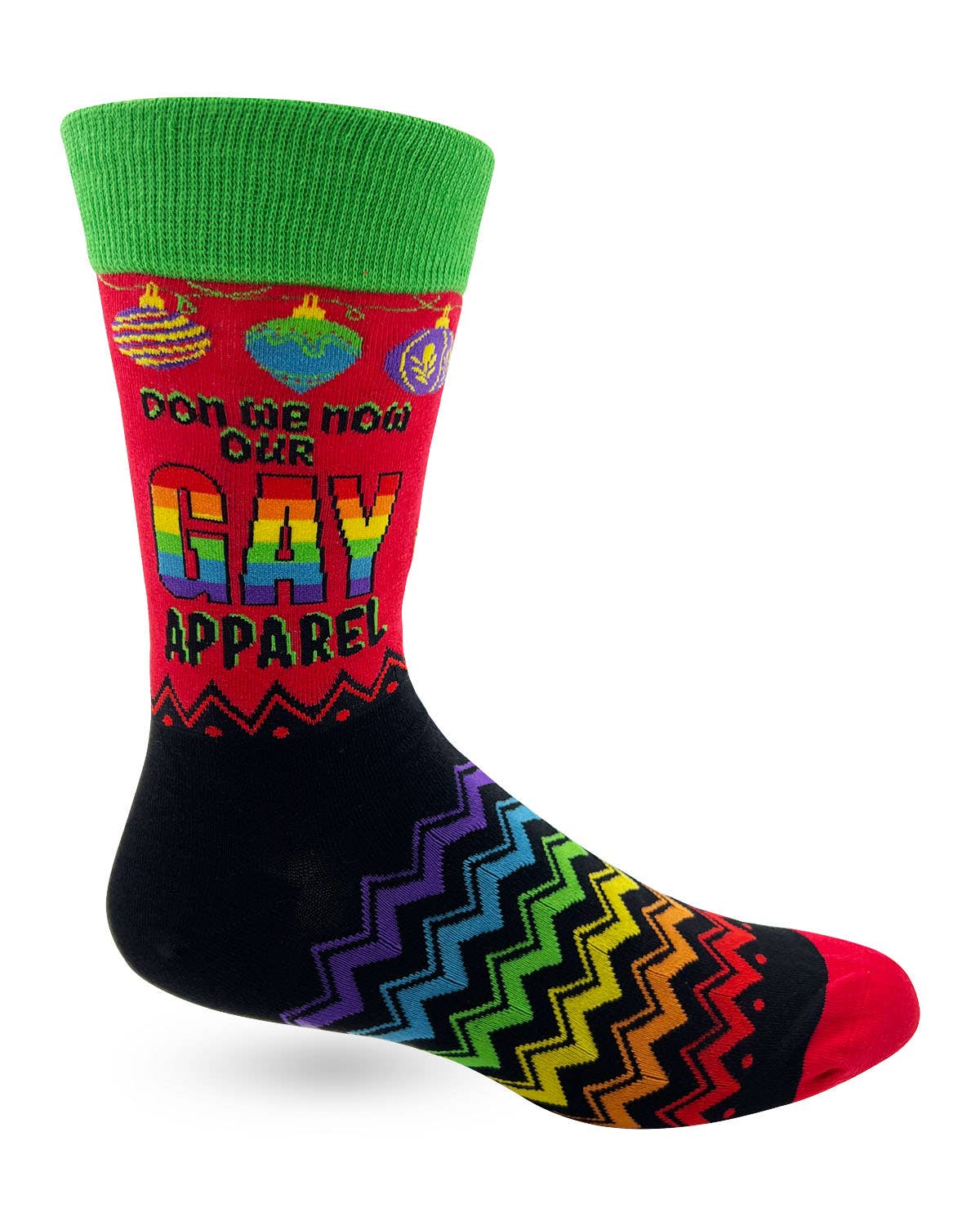 Fabdaz - Don We Now Our Gay Apparel Men's Novelty Crew Socks