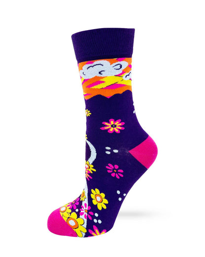 Fabdaz - Here Comes The Sun Women's Crew Socks