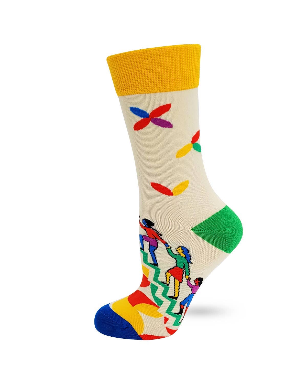 Fabdaz - We Rise By Lifting Others Women's Crew Socks
