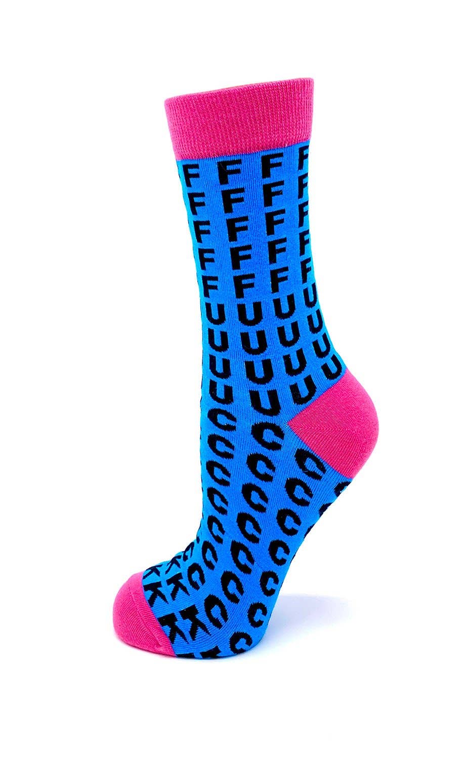 Fabdaz - FFFFFFUUUUCCCCCKKK Women's Crew Socks