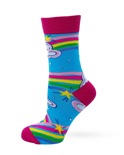 Fabdaz - Please Go Away Women's Novelty Crew Socks