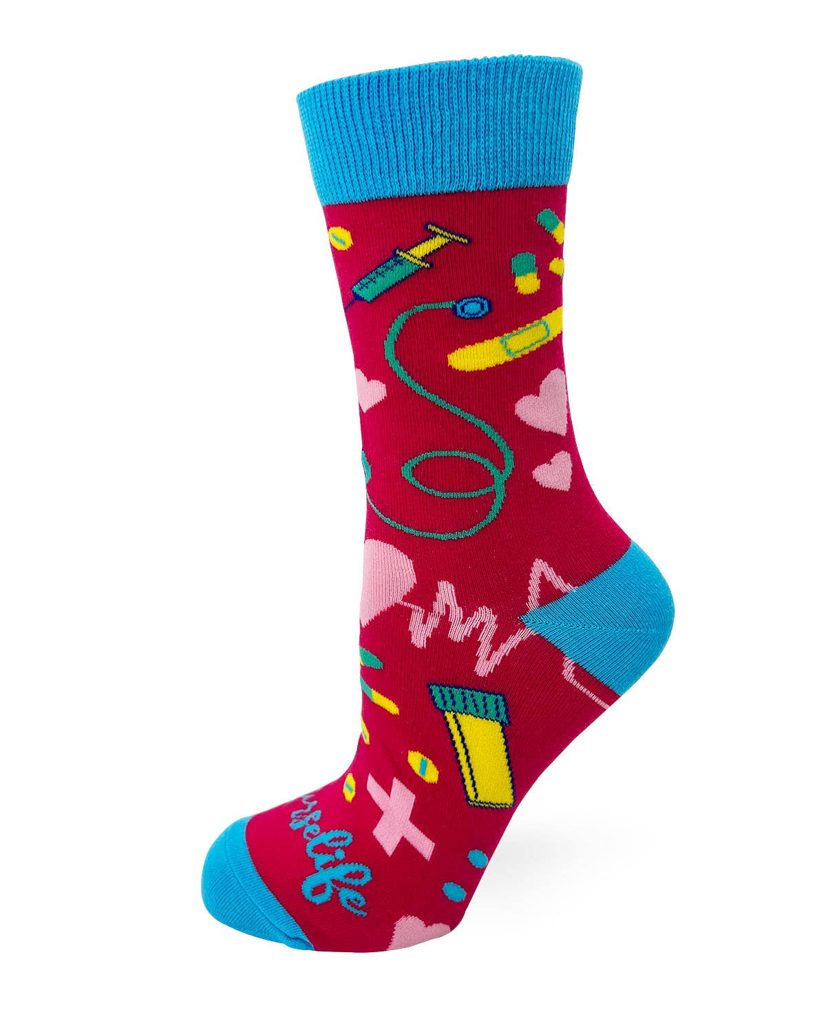 Fabdaz - I See More Private Parts Than a Hooker Women's Crew Socks