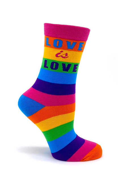 Fabdaz - LOVE is LOVE Women's Crew Socks