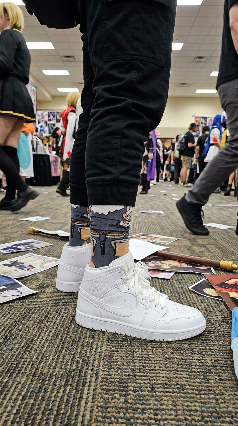 "Spirit Realm" Okarun Battle-Ready Socks