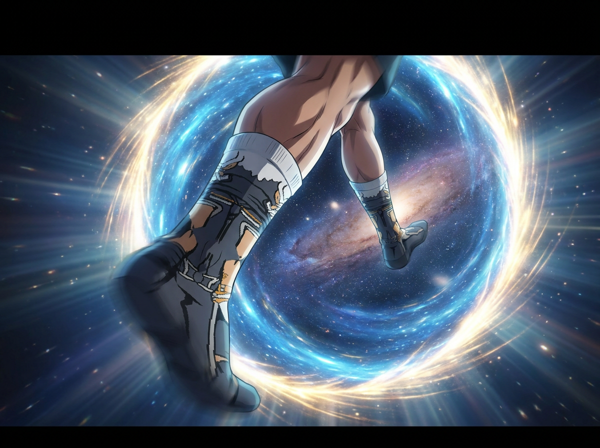 "Spirit Realm" Okarun Battle-Ready Socks