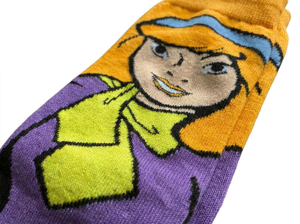 "Daphne’s Clue" Retro Character Crew Socks