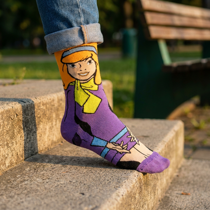 "Daphne’s Clue" Retro Character Crew Socks