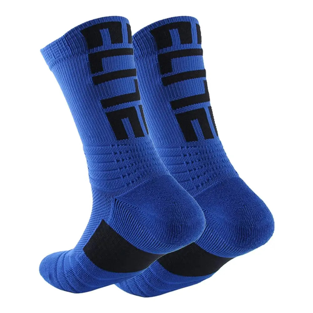 Court Crew Athletic Socks — Cushioned 4-Pack for Basketball, Running & Hiking