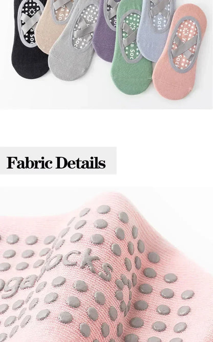 1/ 4Pair Professional Women Yoga Sock