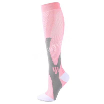 Compression Running Sports Socks 20-30mmhg for Flight Travel Pregnancy Edema Diabetes Varicose Veins