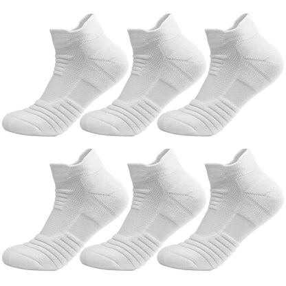 3/6 Pairs Running/Hiking Mesh Athletic Terry Socks