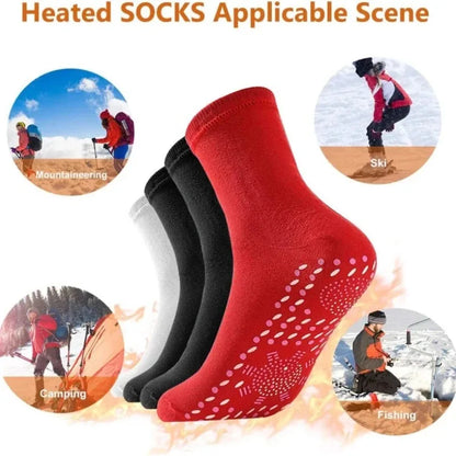 Warm Step Low-Cut Thermal Socks — Soft Winter Socks for Cold Days