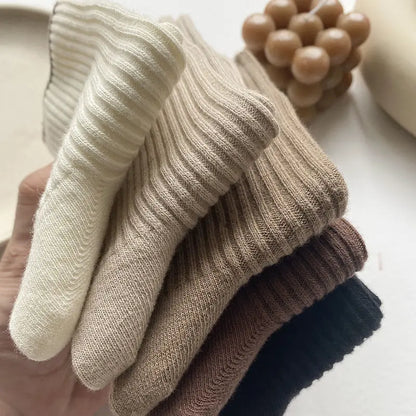 5 Pairs Of New Japanese-Style Women Sock Set