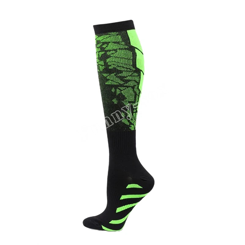 Compression Running Sports Socks 20-30mmhg for Flight Travel Pregnancy Edema Diabetes Varicose Veins