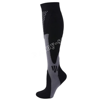 Compression Running Sports Socks 20-30mmhg for Flight Travel Pregnancy Edema Diabetes Varicose Veins