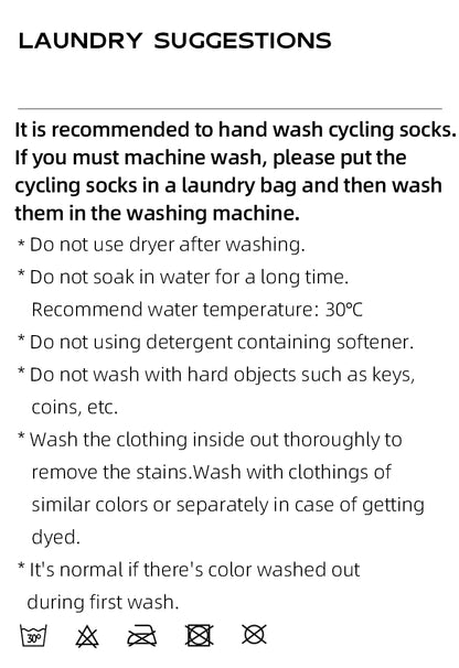 Rockbros Unisex Cycling Socks Nylon Elastane Knee High Comfort