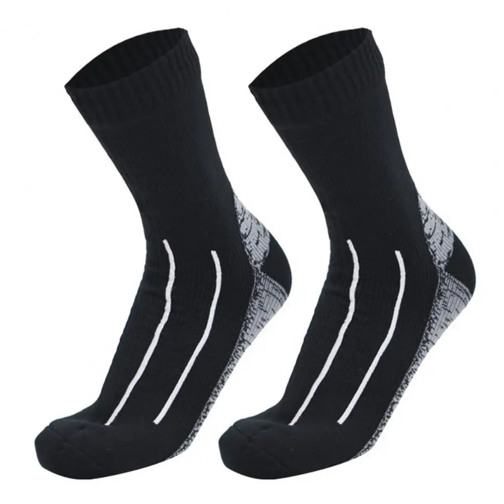 Trail Shield Waterproof Hiking Socks — Breathable Mid-Calf Winter Socks