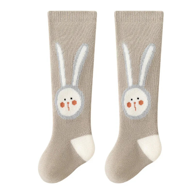 Little Legends Kids Knee-High Socks — Cotton Winter Socks for Toddlers