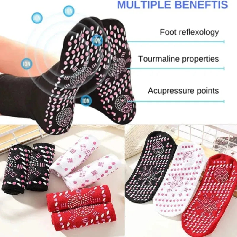 Warm Step Low-Cut Thermal Socks — Soft Winter Socks for Cold Days