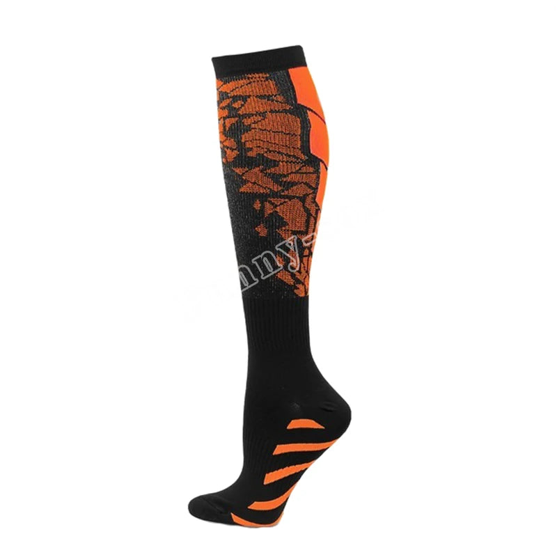 Compression Running Sports Socks 20-30mmhg for Flight Travel Pregnancy Edema Diabetes Varicose Veins