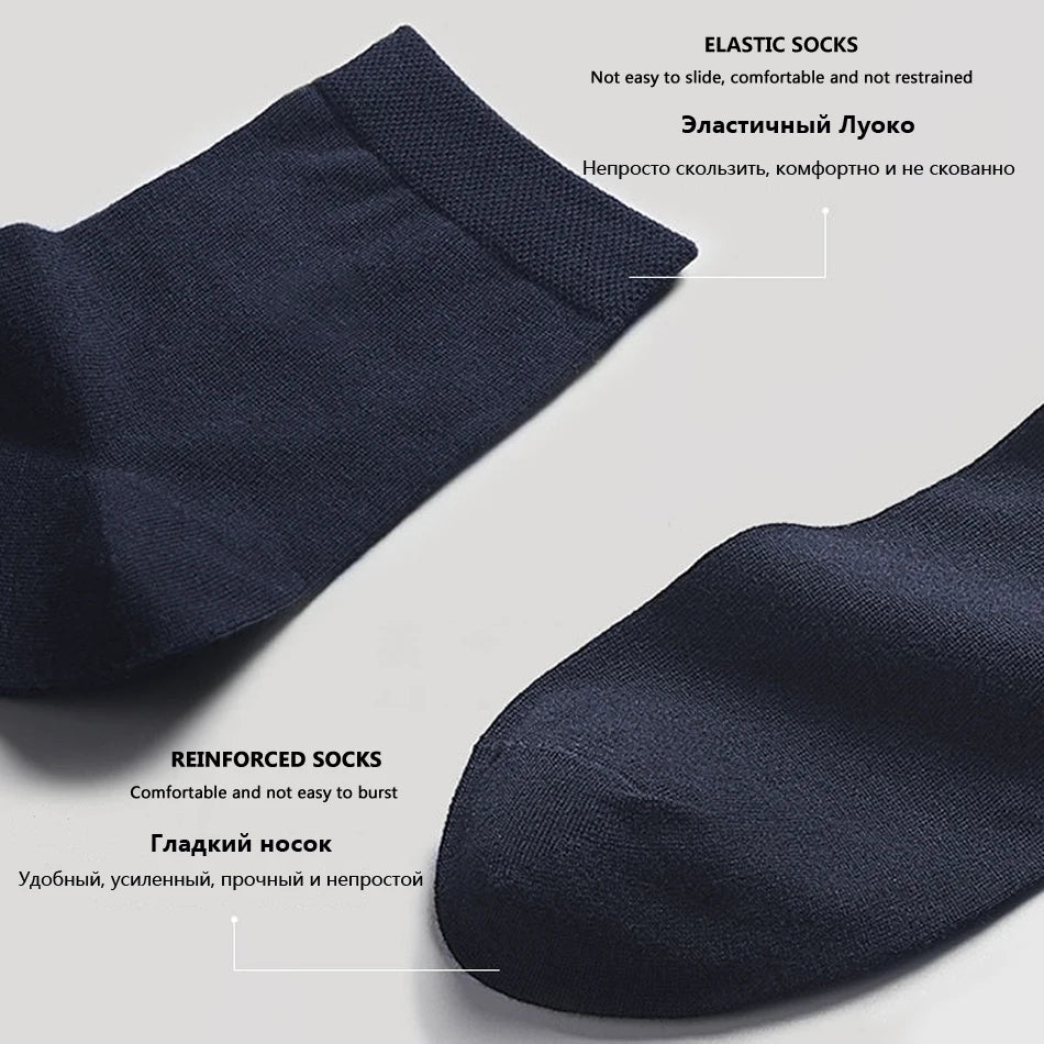 10 Pairs Men's Cotton Plus Size 38-47