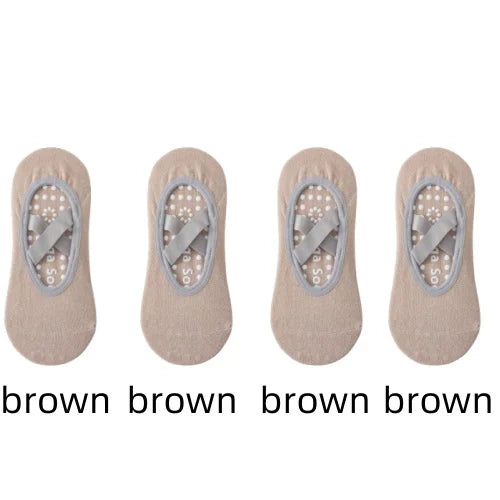 1/ 4Pair Professional Women Yoga Sock