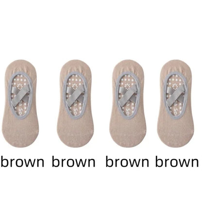1/ 4Pair Professional Women Yoga Sock